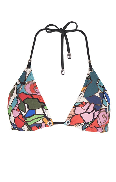 Shan Mosaic Triangle bikini top